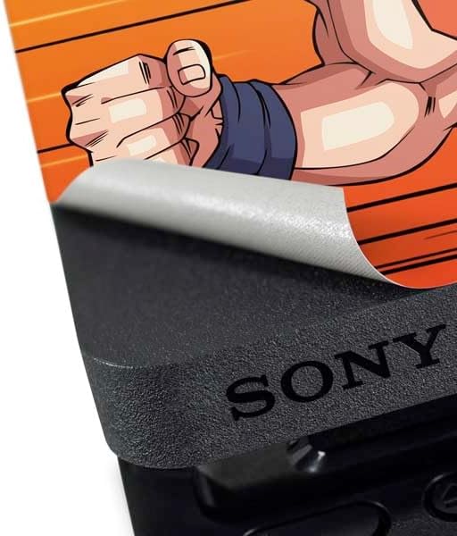 Skinit Decal Gaming Skin Compatible with PS4 Pro Bundle - Officially Licensed Dragon Ball Z Goku & Vegeta Design
