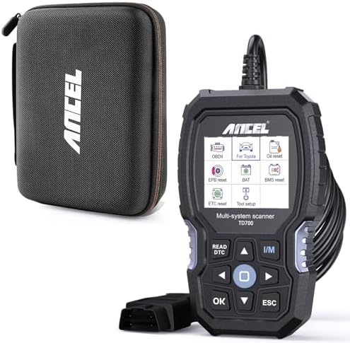 Amazon: ANCEL TD700 All System OBD2 Scanner Fits for Toyota Lexus