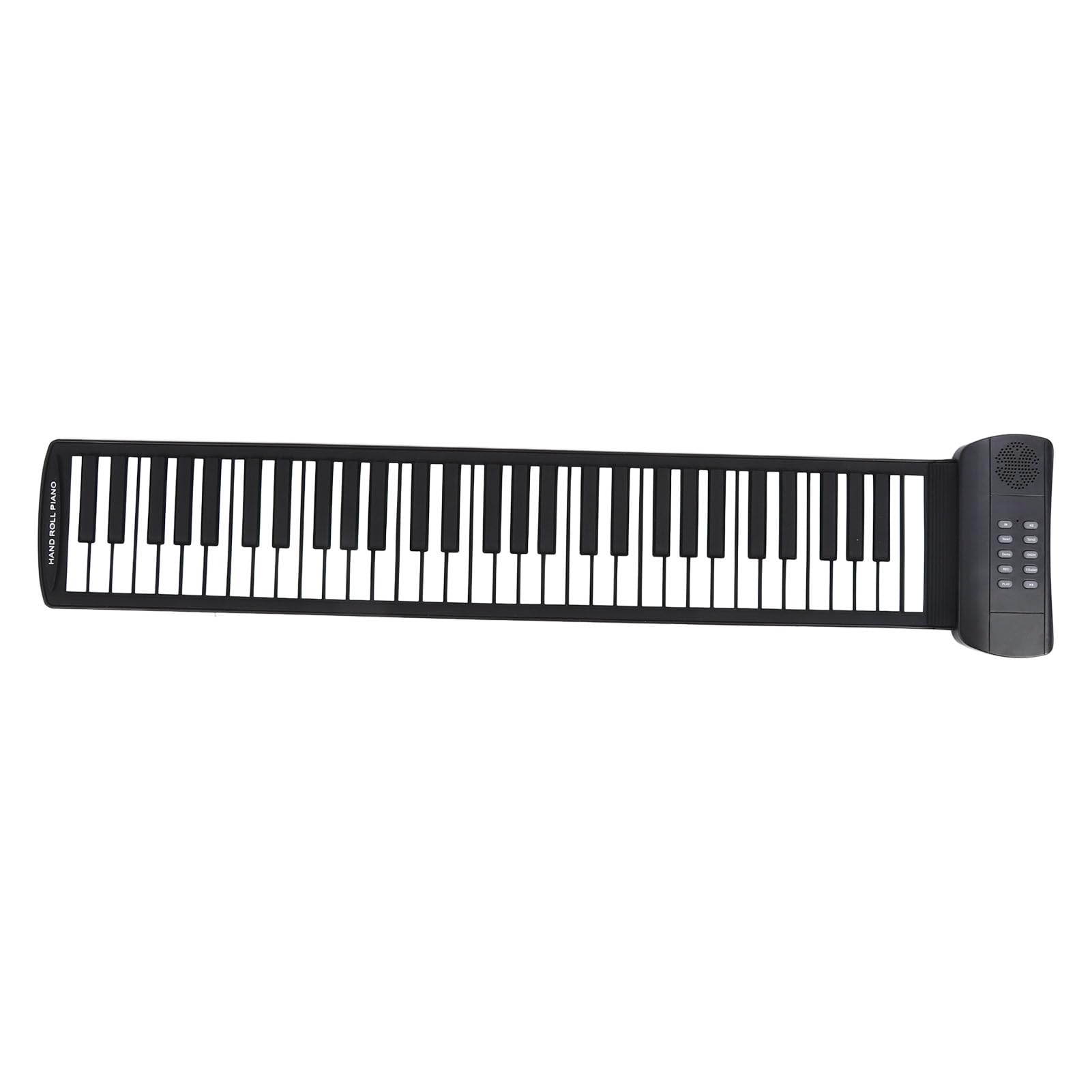 FILFEEL 61 Klawiszy Roll Up Piano dla Dzieci - Przenośne Elektroniczne Pianino Ręczne z 16 Tonami, 6 Utworami Demonstracyjnymi i Wyjściem Słuchawkowym