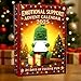 Emotional Support Advent Calendar 2025,24 Days Christmas Advent Calendar with 24 Unique Emotional Support Tools,2D Acrylic Design,for Loved Ones of All Ages (2 pcs)
