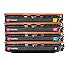 Price comparison product image Ink Inspiration Set of 4 Compatible Laser Toner Cartridges for HP Colour LaserJet Pro MFP M176n M177fw | Replacement for HP 130A CF350A 1,300 Pages CF351A CF352A CF353A 1,000 Pages