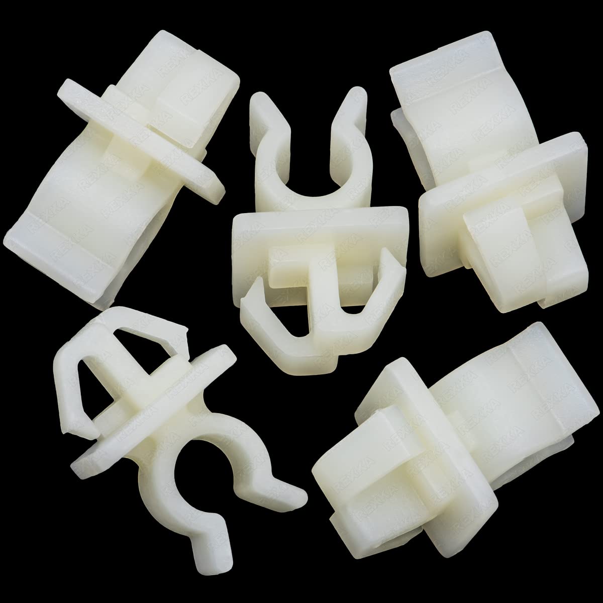 Rexka 5pcs Car Hood Prop Mount Holder Clip Compatible with Toyota 53452-90351 Pickup Truck 4Runner T100 4Runner Land Cruiser RAV4