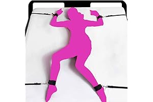 Bed Cuffs - The Ultimate Restraint Kit for Couples' Intimate Encounters