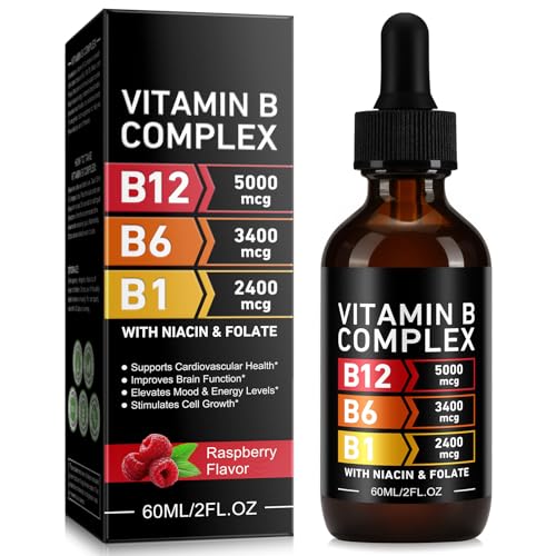 VOGSIG Vitamin B Complex, Organic B Complex Vitamins for Women, Vitamin B Complex Liquid, Vitamin B12 Methylcobalamin,b6,B1,B9 for Metabolic Health Support, Vegan, Non-GMO, Gluten Free (1)