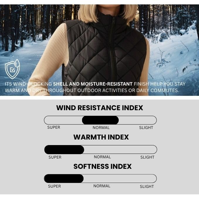 Image of Leriya Fashion Puffer Jacket for Women | Stylish Warm Standard Length Jackets for Women | Waterproof Windproof Cozy Jerkin for Ladies