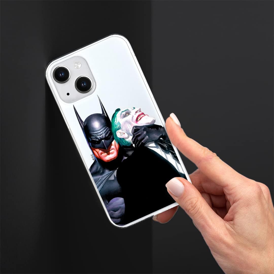 ERT GROUP Mobile Phone case for Xiaomi REDMI 9C. Original and Officially Licensed DC Pattern Batman i Joker 001. Optimally adapted to The Shape of Your Mobile Phone. Partially Transparent