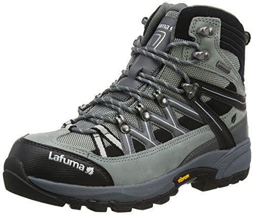 Lafuma LFG2149 - Botas de Senderismo de Otra Piel Hombre, Multicolor (Multicolor (Black/Steel Grey)), 45 1/3 EU