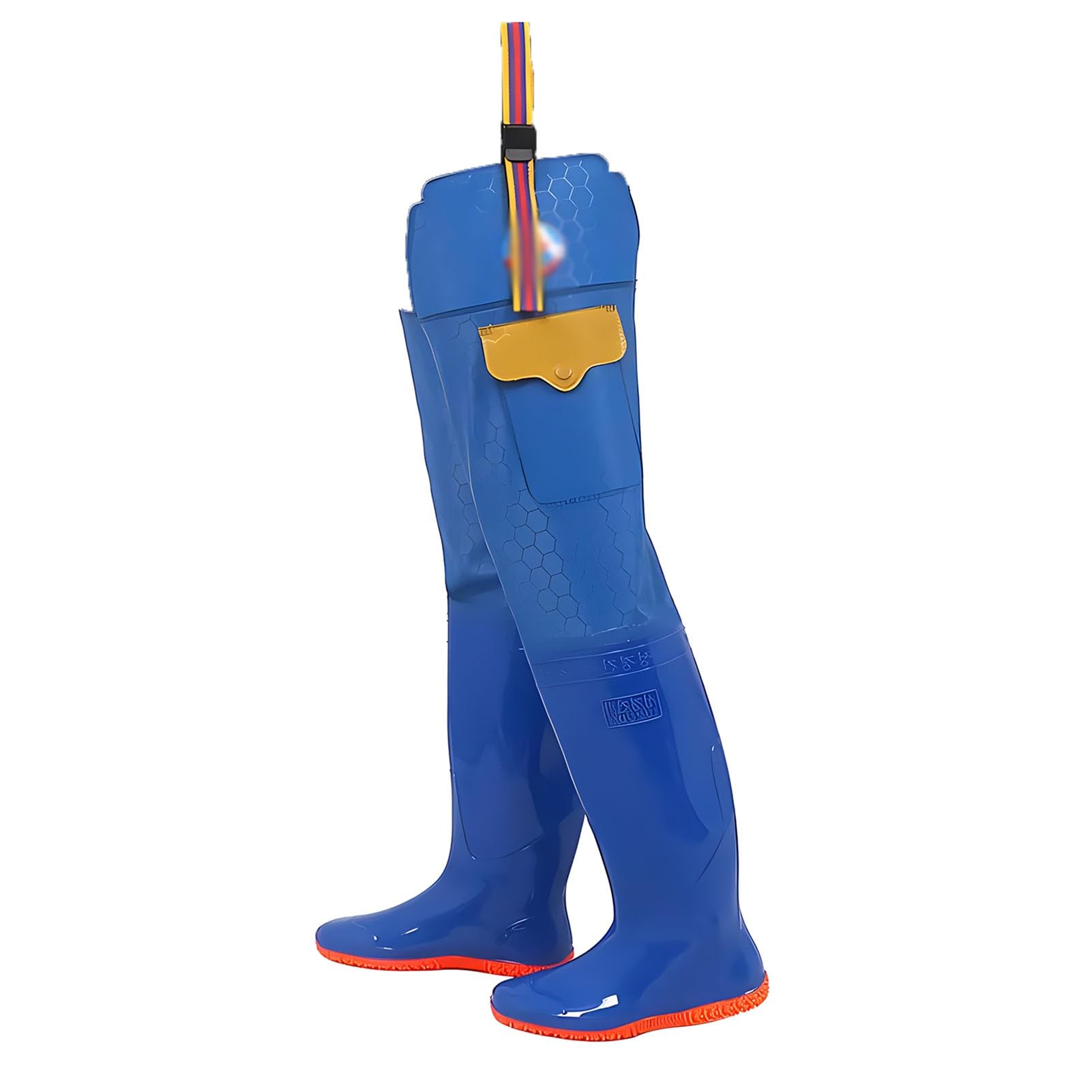 Vadeadores Vadeadores De Cadera para Hombres Y Mujeres, Vadeadores Impermeables para Pesca con Mosca, Botas para Vadear con Suela con Tacos