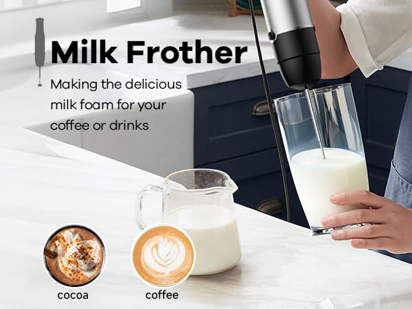 Accesorio espumador de leche para licuadora Turelar miniatura 3