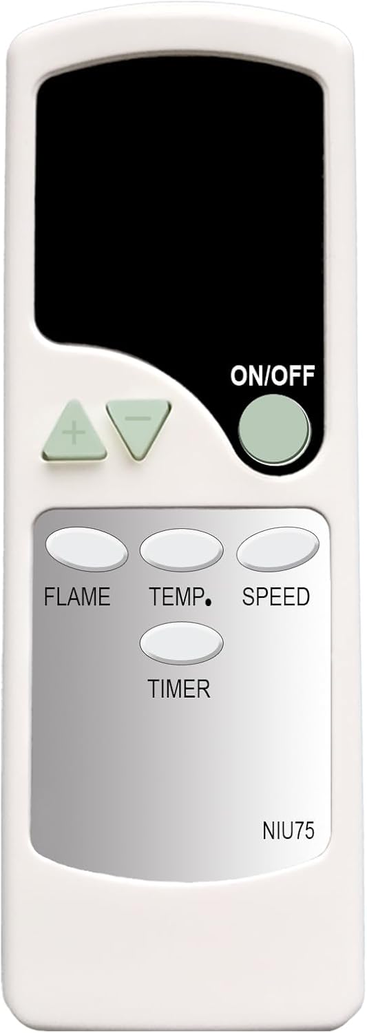 Replacement Remote Control for GiveBest GFI-24 Electric Fireplace Freestanding Heater