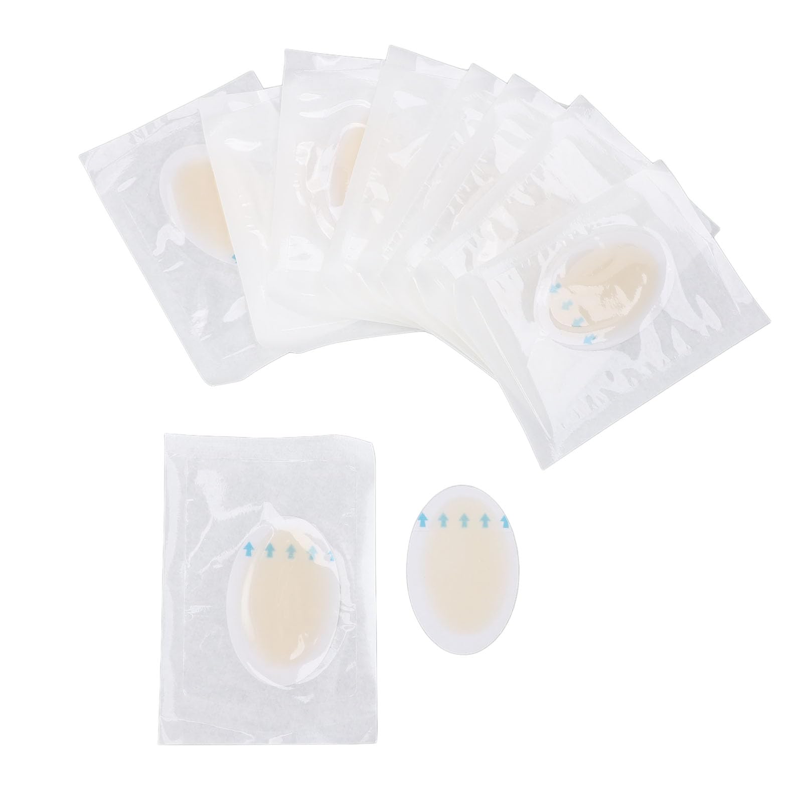Blister Pad 20 Sztuk Samoprzylepny żel Zapobiegający Pocieraniu Plaster na Pęcherze do Stóp i Palców