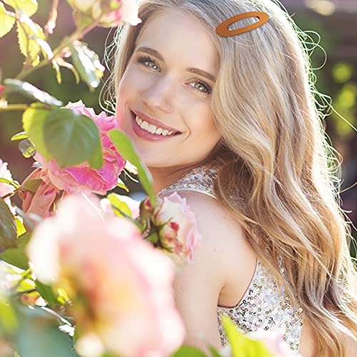 50 Piece Hair Clips For Girls, Matte Hair Barrettes Metal Snap Hairpins Rectangular Snap Clips Acrylic Teardrop Hair Clip Geometric Hairpins Hair Accessories For Women Girls, 5 Styles #TOP3