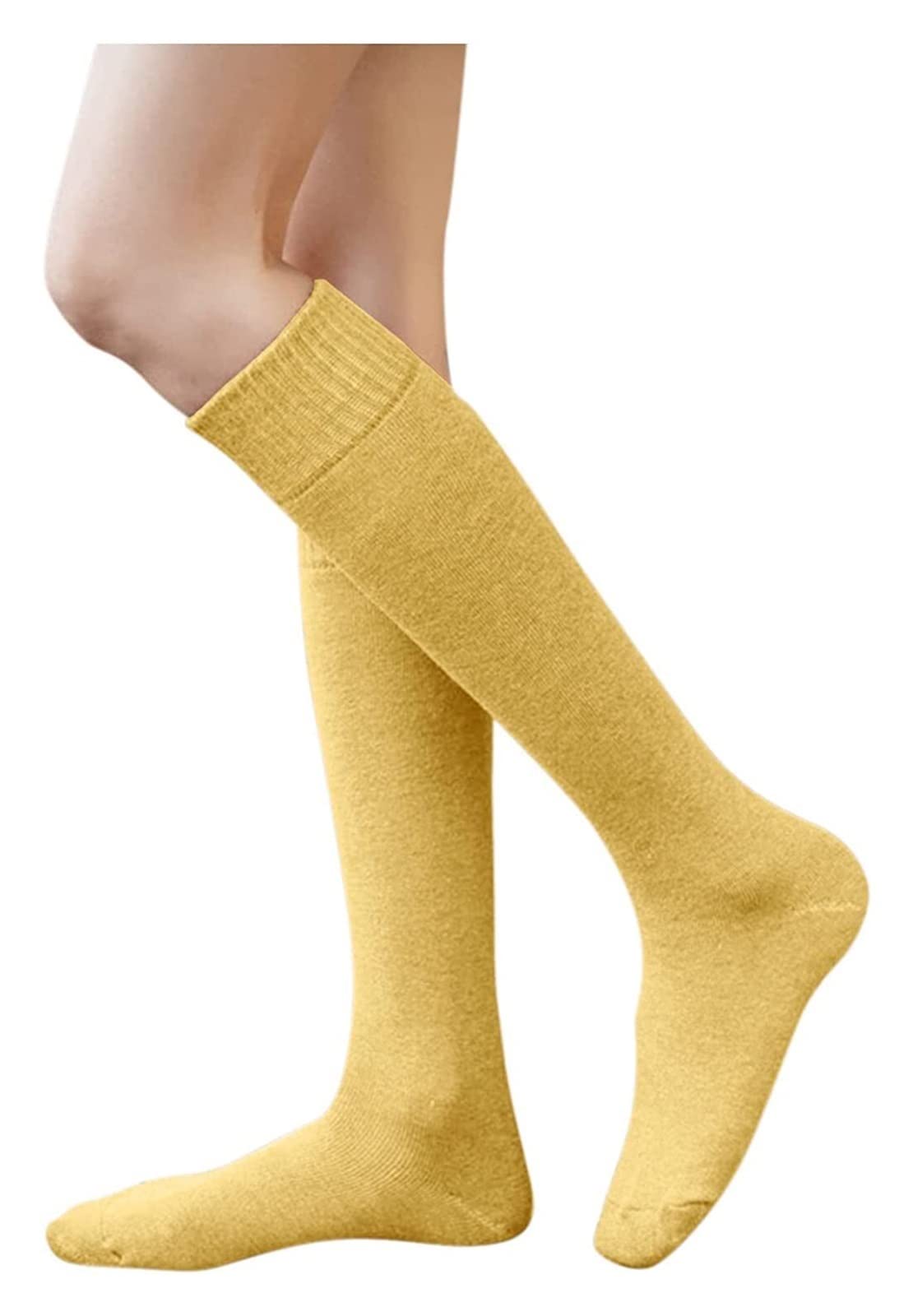 Wintersocken Bettsocken Modesocken Lange Oberschenkelstrümpfe, Overkneestrümpfe, Kniestrümpfe Frauen Mädchen Socken Warme Flauschige Socken