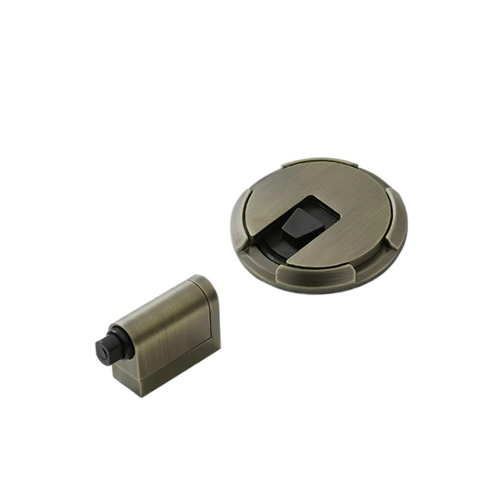 Iopklytf Bronze Door Stopper Invisible Door Stop Suction Cup Base