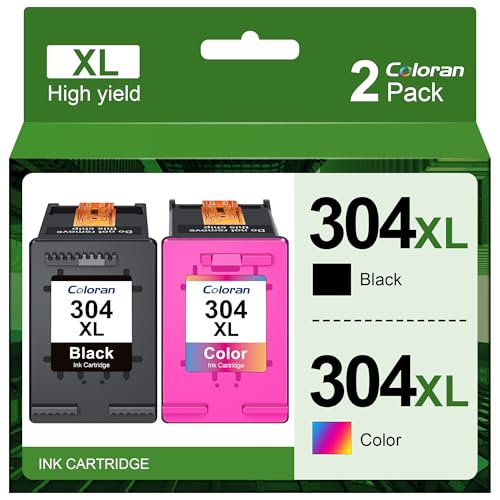 304XL - Cartuchos de Tinta para HP 304, Color Negro y de Color, para HP Envy 5030 5010 5000 5032 5020 HP DeskJet 2600 2620 2630 2633 3750 3762 3700 3720 3733 0 373 36 ES