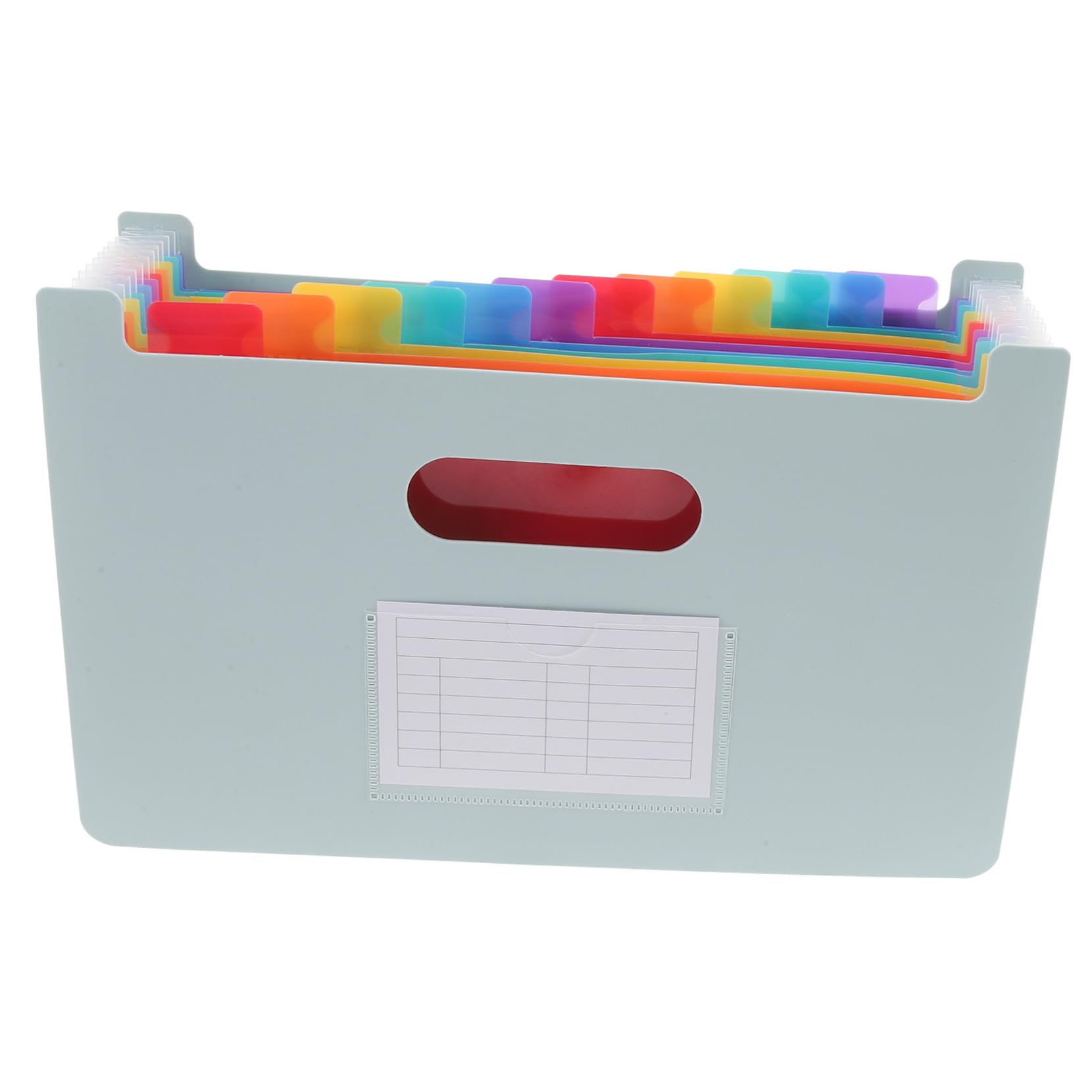 ERINGOGO Lightweight A5 File Bag Expandable Accordion Design File Holder Home Office Use