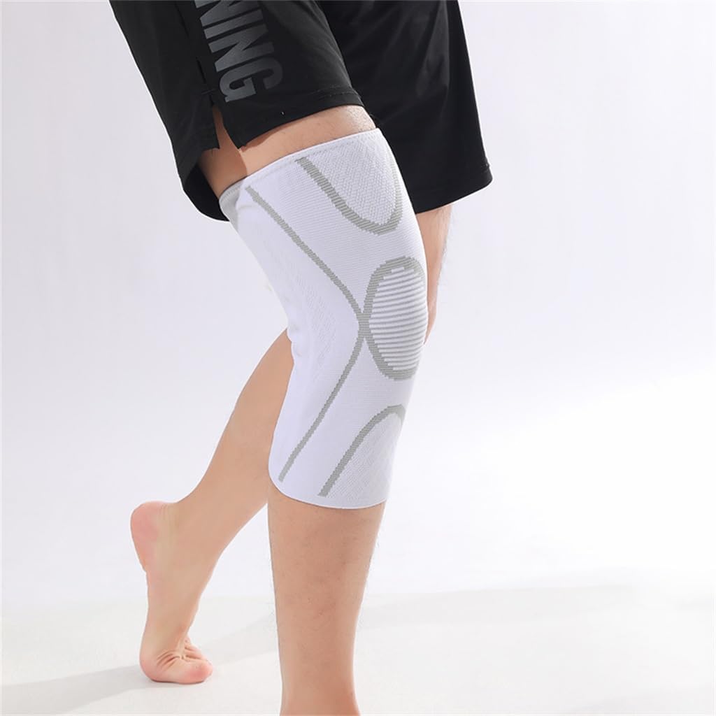 Knitted Knee Pads Men's Models Foot Basketball Sports Jumping Exercise Cycling Protective Gear