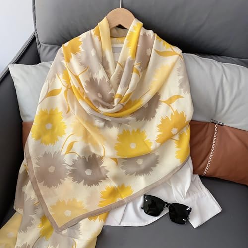 Image of Viscose Scarf for Women | Lightweight & Long | Stole for Women - Stylish Design | Neck Scarf, Hair Scarf, & Head Scarf for Women & Girls | All Season Accessory