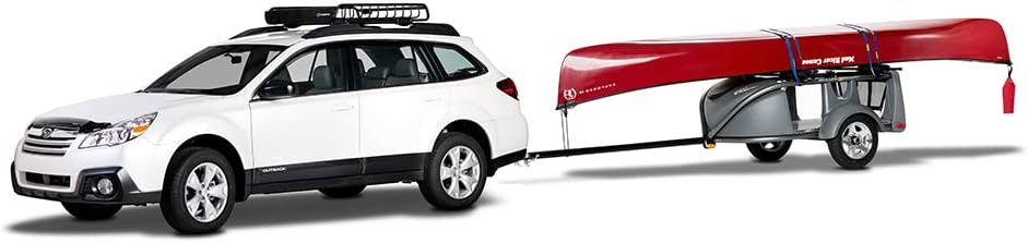SylvanSport GO Easy Ultimate Trailer for Kayaks, Bikes, ebikes, SUPs & More | Hitch Trailer for Cars & Trucks