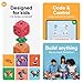 Robo Wunderkind Robots for Kids Age 5 and Up - Award-Winning STEM Toy for Learning Coding for Kids - Robot Toy Compatible with Building Bricks (Explorer Pro Kit - 38 Piece Set)