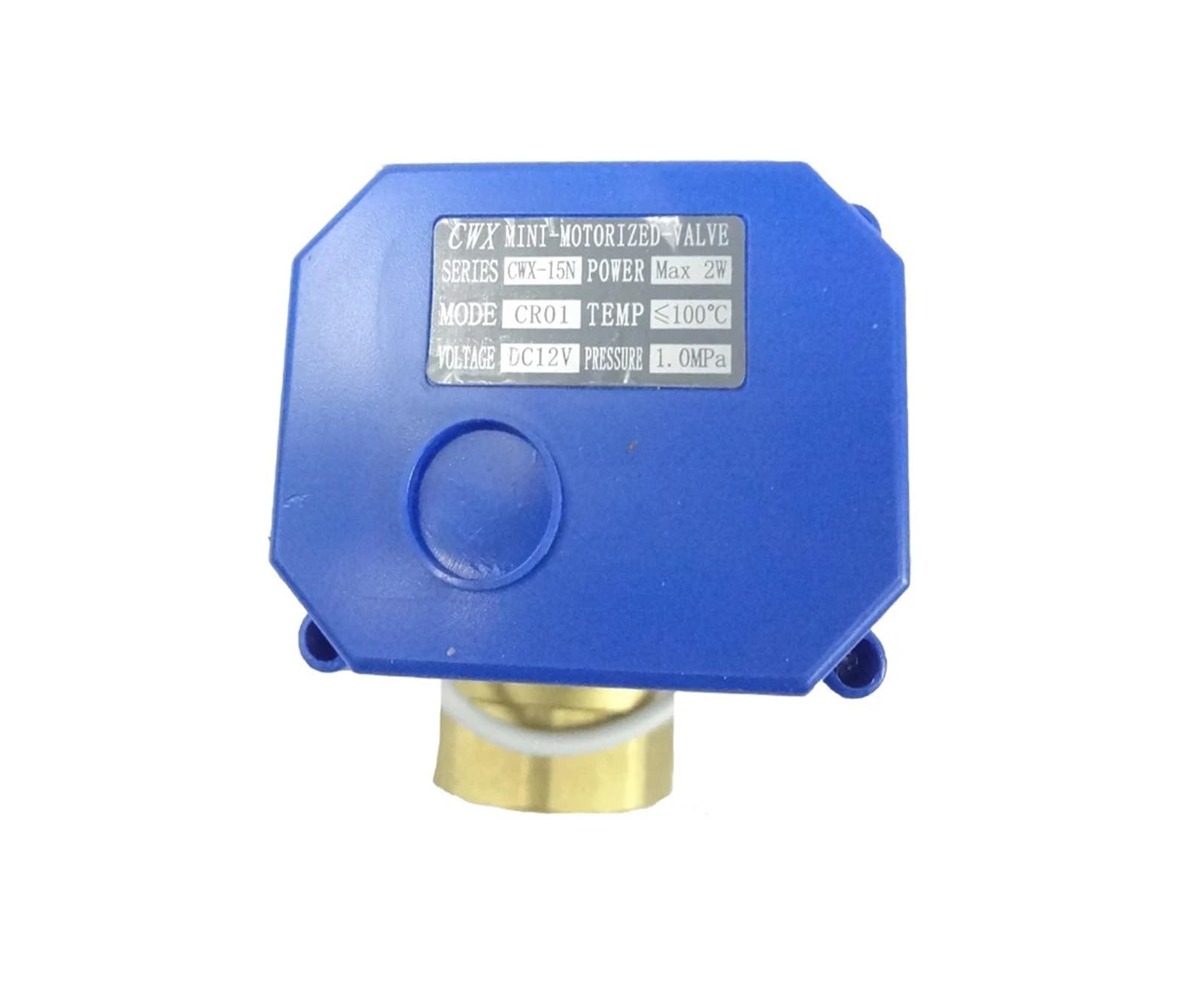 Valvola motorizzata in Ottone a 2 Vie, 12 V, DN32 (Porta ridotta), valvola elettrica