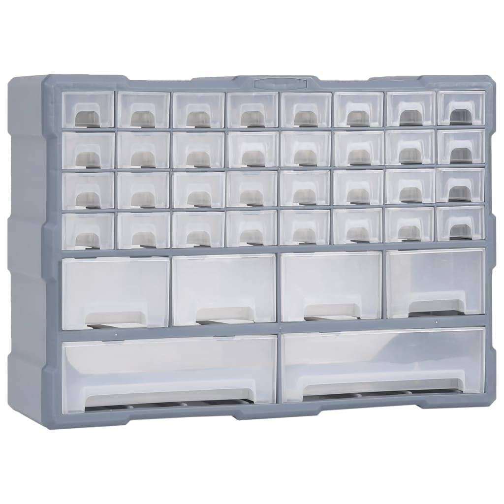 Vidaxl Multi-Drawer Organiser With 38 Drawers 52X16X37.5 Cm from B&Q