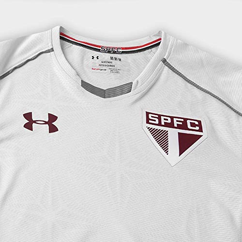 CAMISA UNDER ARMOUR SPFC TREINO 1295025-007 G CINZ