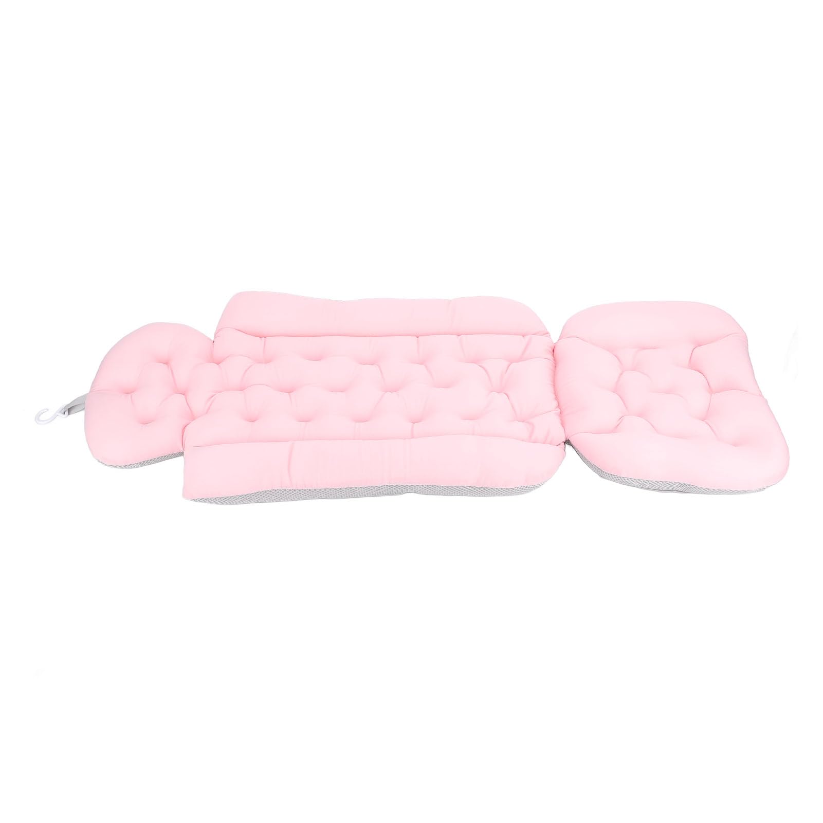 Domary Cuscino Bagno per Tutto il Corpo Ventosa Antiscivolo Fissaggio Poggiatesta Bagno Cuscino di Supporto per Collo e Spalla Design Ergonomico Particelle di Memory Foam Ad