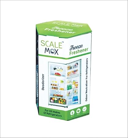 Scalemox Portable Fridge Freshener Air Odour Neutralizer Absorber and Air Purifier Effective Refrigerator and Closet Deodorizer Pack Of 1