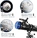 HSL 150EQ Astronomical Reflector Telescope for Adults high Powered,150mm Aperture Professional Telescopes for Adults Astronomy,Comes with 5 Color Filters Set and 3X Barlow Lens Black