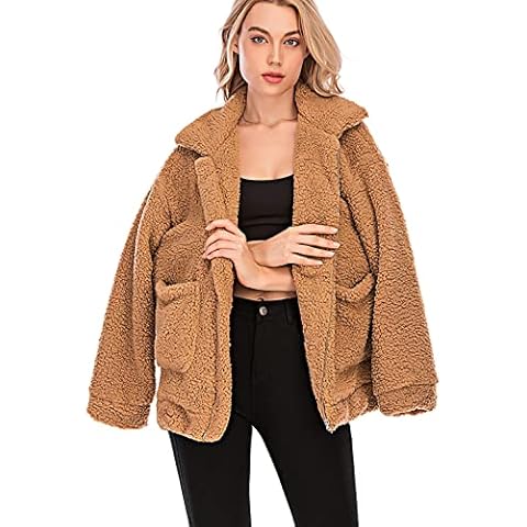 Women’s Oversized Faux Fur Jacket Cover