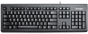 Kensington Wired Valu Keyboard, QWERTY Keyboard,104-Key, Black K72391WW