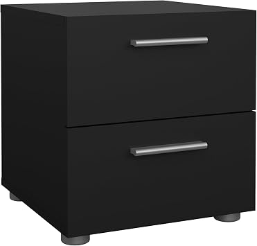 2 Drawer Nightstand | Deep Drawers