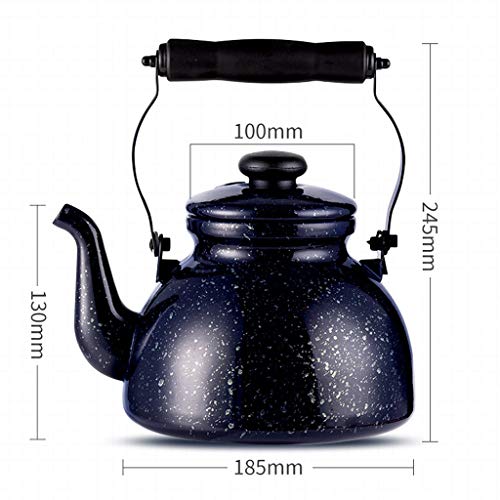 Bouilloire à sifflet inox bouilloire de cuisine anti-rouille pour eau chaude thé