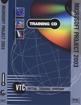CD-ROM Microsoft Project 2003 VTC Training CD Book