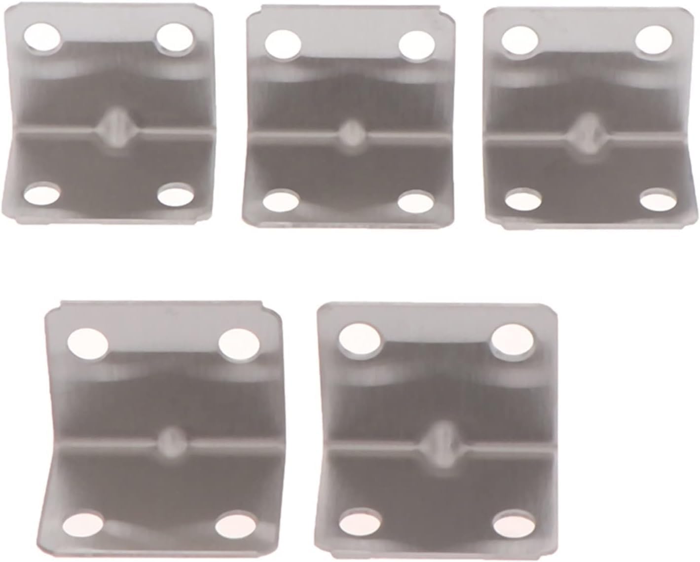 Angle Code, Stainless Steel Corner Bracket Connectors Code Right Angle Support Furniture Fixing Reinforced Hardware L Shape Brackets (Color : 5pcs) (Color : 5pcs (Color : 10pcs)
