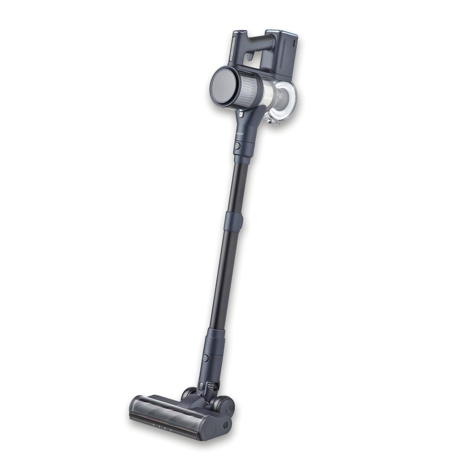 Severin Aspiradora Inalámbrica S-Power Olymp Pro Pet & Car, 400W, 60 Minutos, Batería de Iones de Litio, LED, 5 Accesorios, para Mascotas y Coches, Negro/Azul Metálico, 0.5L, HV 7196
