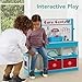 Best Choice Products Pretend Play Doctor's Office, Wooden Medical Center Toy Set for Kids w/Carrying Case, All Accessories Included, Height Measurer, 2-Piece Costume - Blue