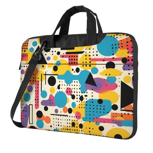 Sac ordinateur portable 13 à 15.6 pouces Memphis avec bandoulière rembourrée