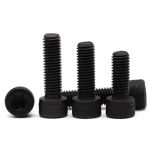 Miniatura 6 de Tornillos de cabeza de zócalo de acero de aleación Torx M5-0.031 x 0.630 in (50 unidades), acero de aleación de grado 12.9, totalmente roscado,