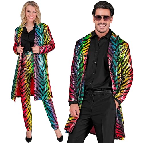 W WIDMANN MILANO Party Fashion - Manteau Ă paillettes pour adultes