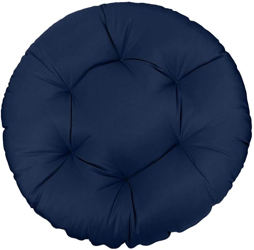 Prolinemax AD101 48" x 6" Round Papasan Ottoman Cushion 12 Lbs Fiberfill Polyester Replacement Pillow Floor Seat Swing Chair Outdoor/Indoor