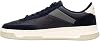 Tenis BOSS Baltimore_Tenn en azul de cuero liso 5