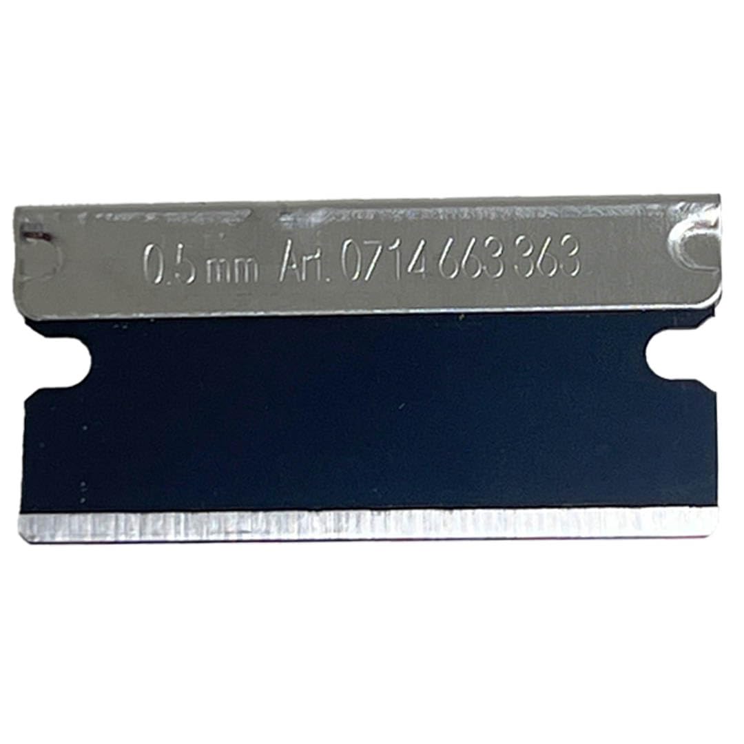 Würth 10 x Scraper Blades Extremely Sharp Black for Würth Blade Scraper for Removing Adhesive Residue, Stickers, Plaques