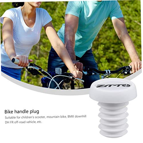 Garneck 1 Par Plugue De Guidão De Bicicleta Guidão Mtb Plugue De Bloqueio Na Extremidade Do Guidão M