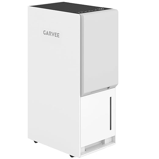 GarveeHome 3500 Sq.Ft Dehumidifier, Max 85 Pint/Day Smart Compressor Dehumidifier with Drain Hose, Intelligent Humidistat, for Basement, Bedroom, Home, Bathroom