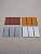 EVA Foam Faux Teak Decking Sheet Dark&Light Brown,Light Grey Samples Order