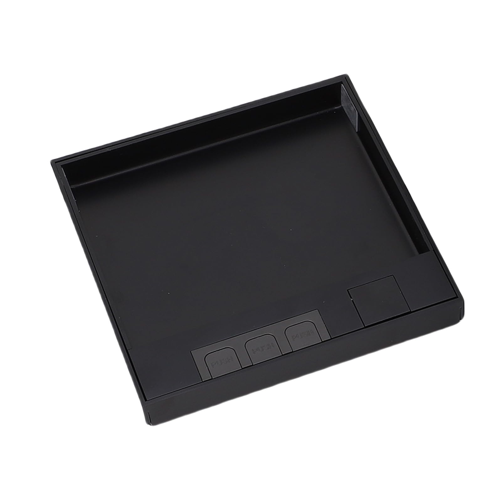 KUIDAMOS Kit Scatola Presa da Incasso a Pavimento Durevole 2 Prese per Decorazioni per la Casa in Ufficio Acciaio Inossidabile