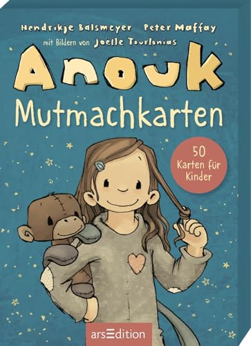 Anouk – Mutmachkarten: Kartenbox mit 50 Affirmationskarten für Kinder | Geschenk für alle Fans des Bestsellers von Hendrikje Balsmeyer & Peter Maffay