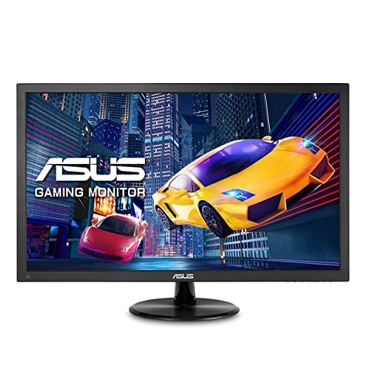 ASUS VP248QG 24” Full HD 1920x1080 1ms DP HDMI VGA Adaptive Sync/FreeSync Eye Care Monitor